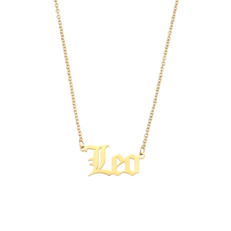 Leo Zodiac Necklace