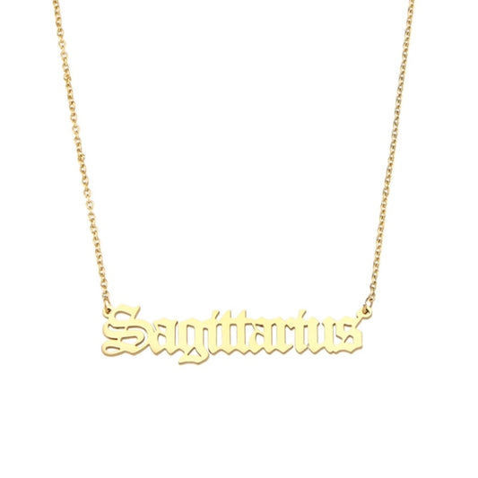 Sagittarius Zodiac Necklace